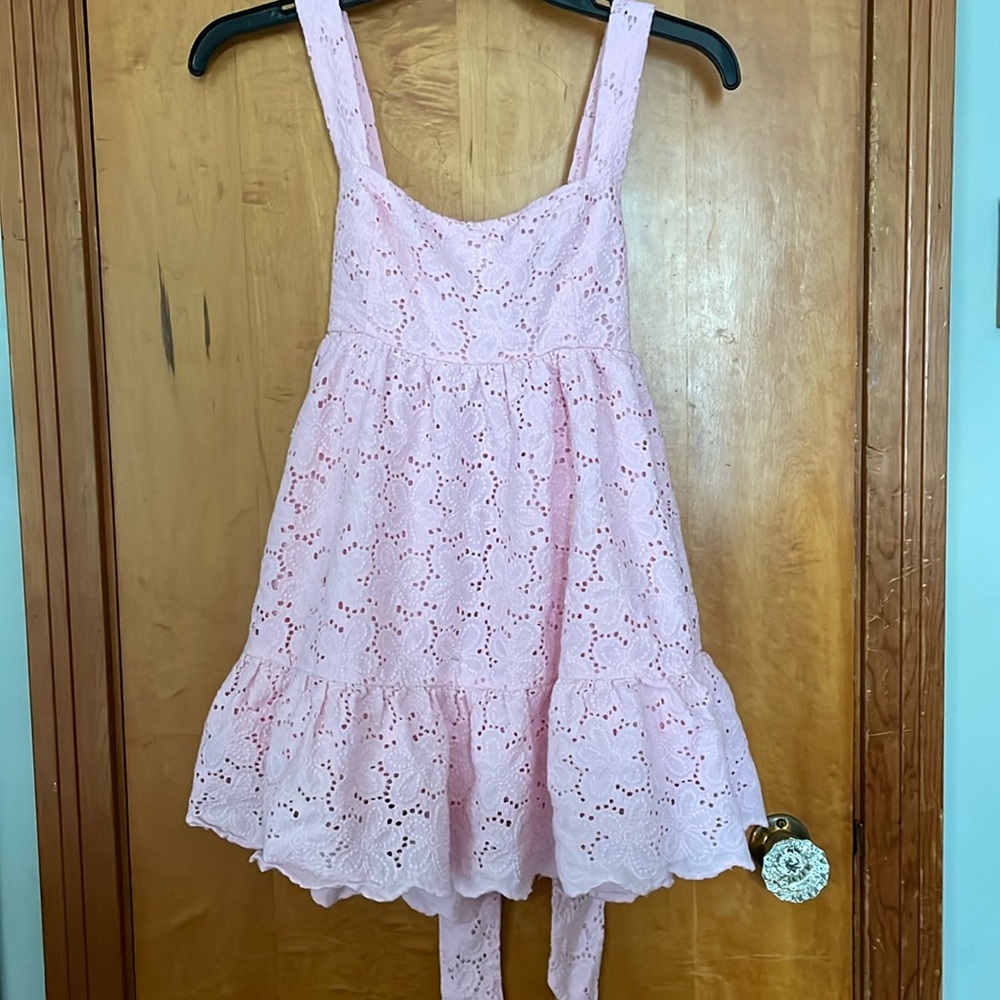 THATSSOFETCH PINK MINI DRESS